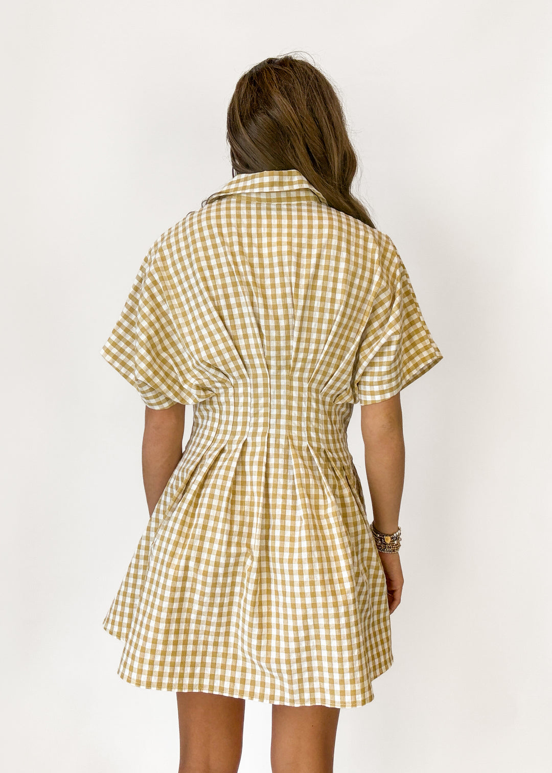 Izzy Gingham Mini Dress