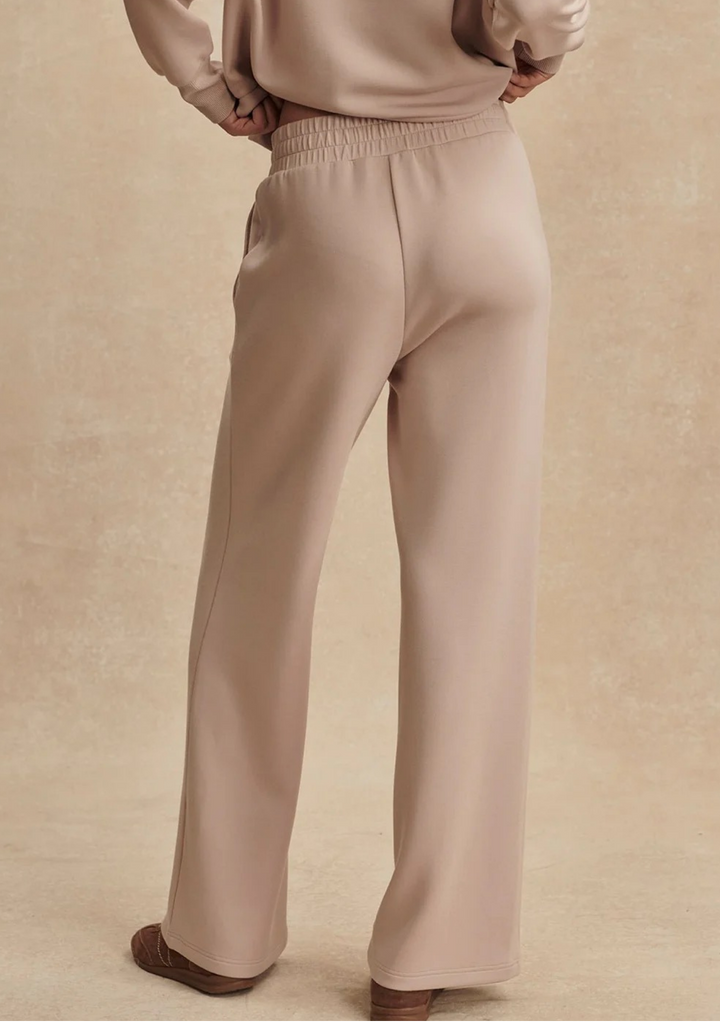 Varley The Wide Leg Pant 30" - Mushroom