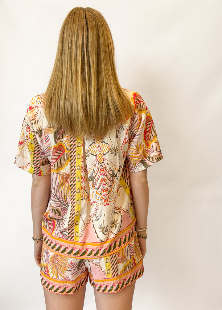 Kylie Button Down