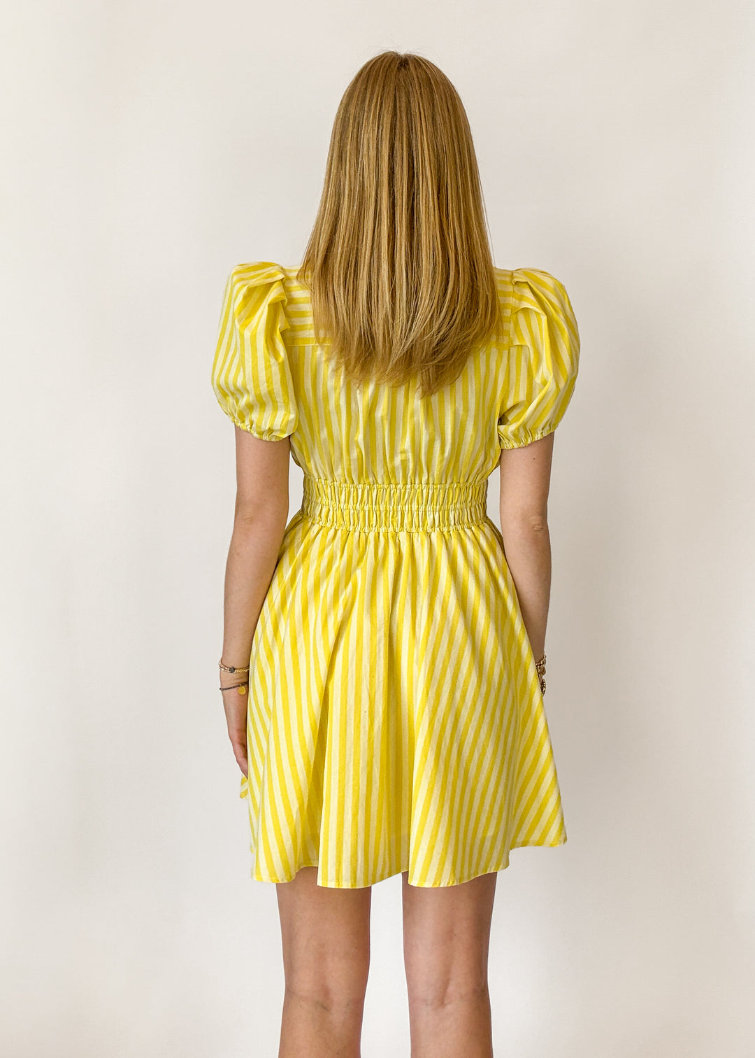 Lettie Striped Mini Dress