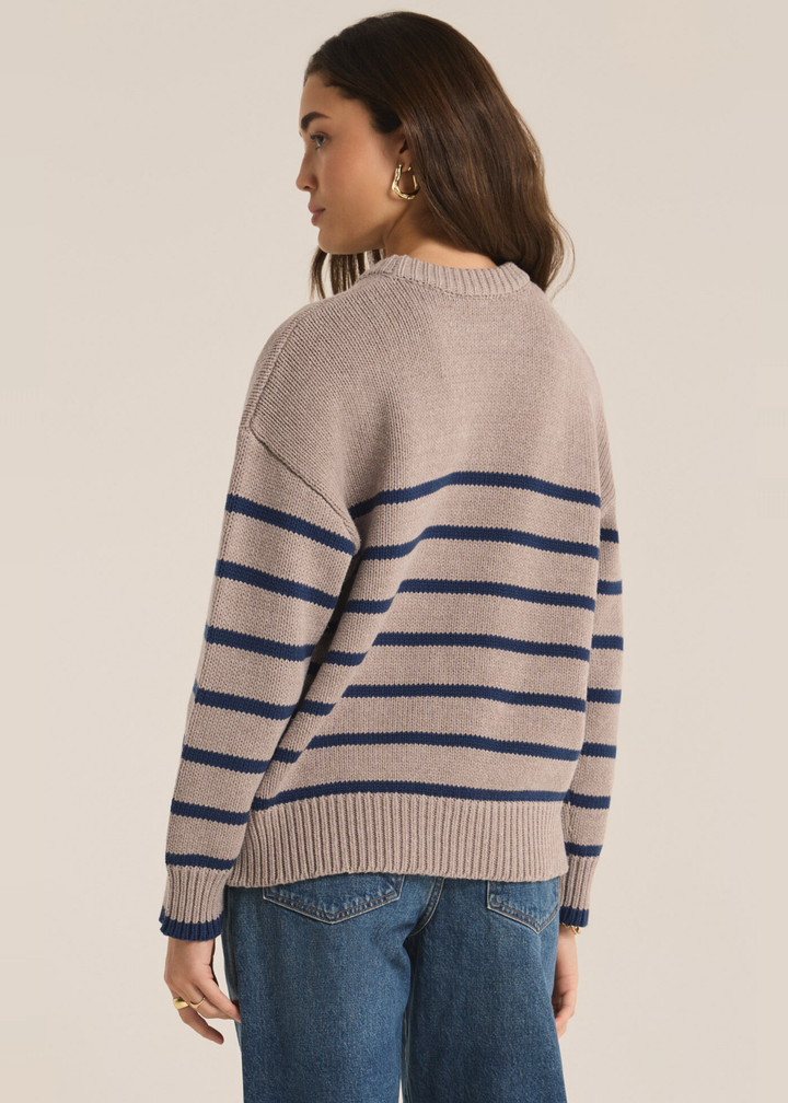 Z Supply Boyfriend Stripe Sweater