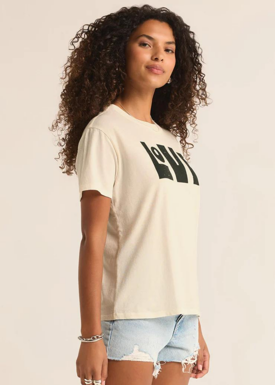 Z Supply Love You Boyfriend Tee