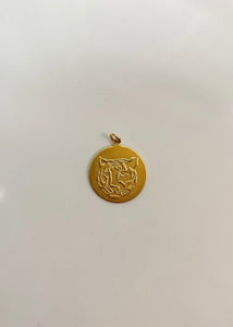 Tiger Coin Charm