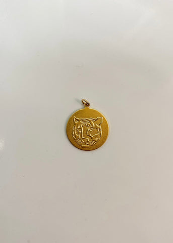 Tiger Coin Charm